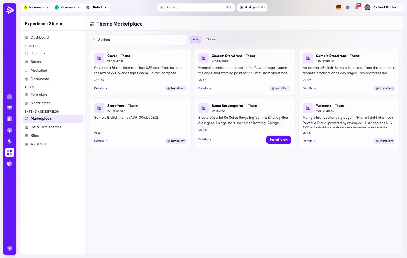 Theme Marketplace